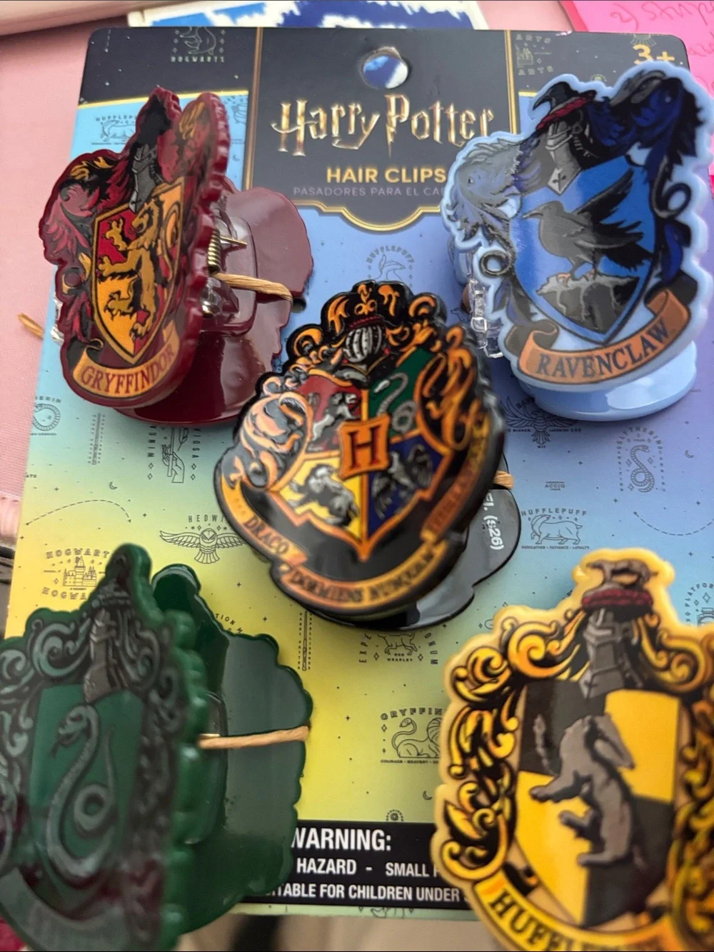 Harry porter hair clips size small